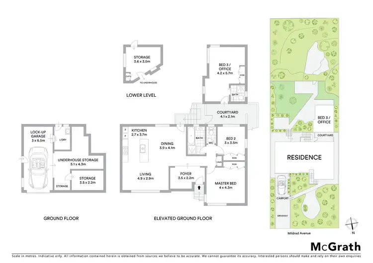 Floorplan of Homely house listing, 13 Mildred Avenue, Manly Vale NSW 2093