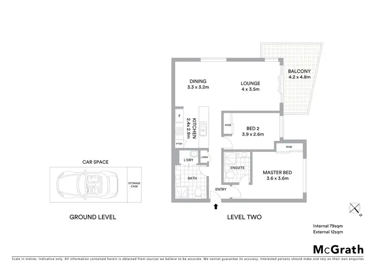 Floorplan of Homely apartment listing, 45/236 Flemington Road, Harrison ACT 2914