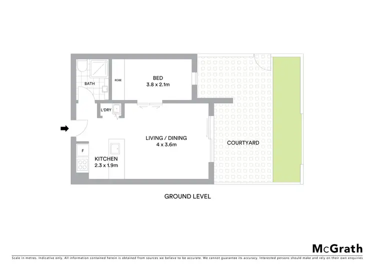 Floorplan of Homely unit listing, 20/297 Flemington Road, Franklin ACT 2913