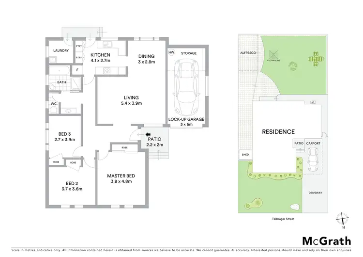 Floorplan of Homely house listing, 7 Talbragar Street, Ruse NSW 2560