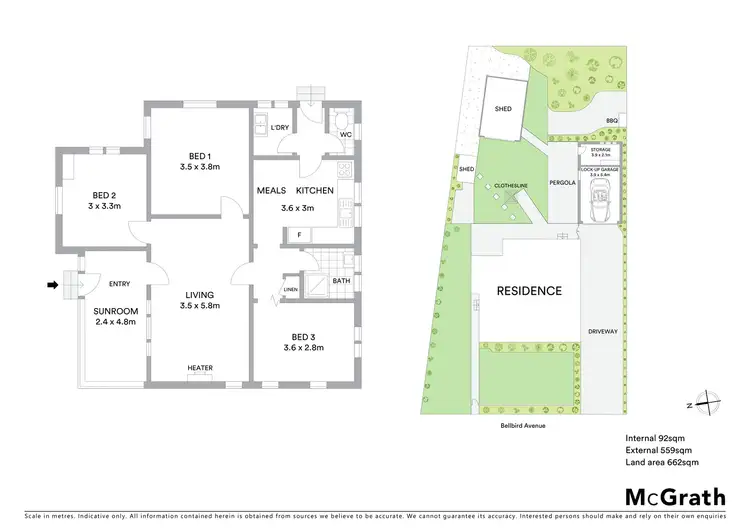 Floorplan of Homely house listing, 59 Bellbird Avenue, Norlane VIC 3214