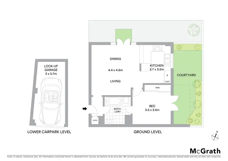 Floorplan of Homely apartment listing, 1/5 Hutchinson Street, Surry Hills NSW 2010