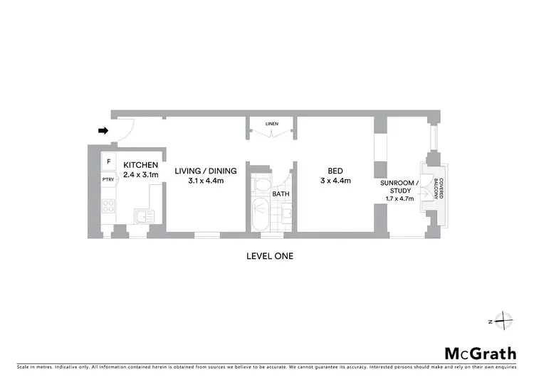 Floorplan of Homely apartment listing, 2/11 Waruda Street, Kirribilli NSW 2061