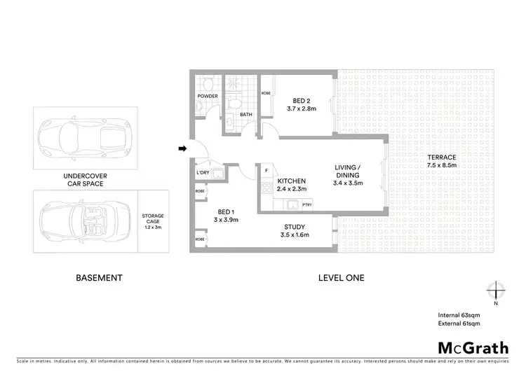 Floorplan of Homely apartment listing, 117/220 Bay Road, Sandringham VIC 3191