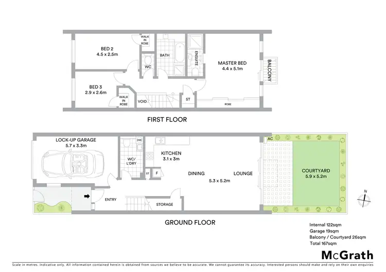 Floorplan of Homely townhouse listing, 8/8 Scanlan Court, Buderim QLD 4556