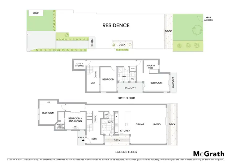 Floorplan of Homely house listing, 129 Mitford Street, Elwood VIC 3184