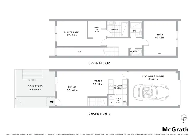 Floorplan of Homely townhouse listing, 13 Overflow Street, Lawson ACT 2617