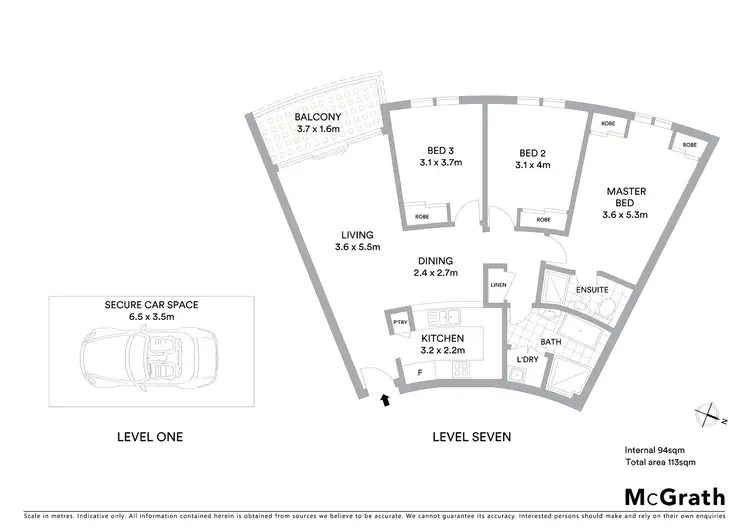 Floorplan of Homely apartment listing, 34/60 Harbourne Road, Kingsford NSW 2032