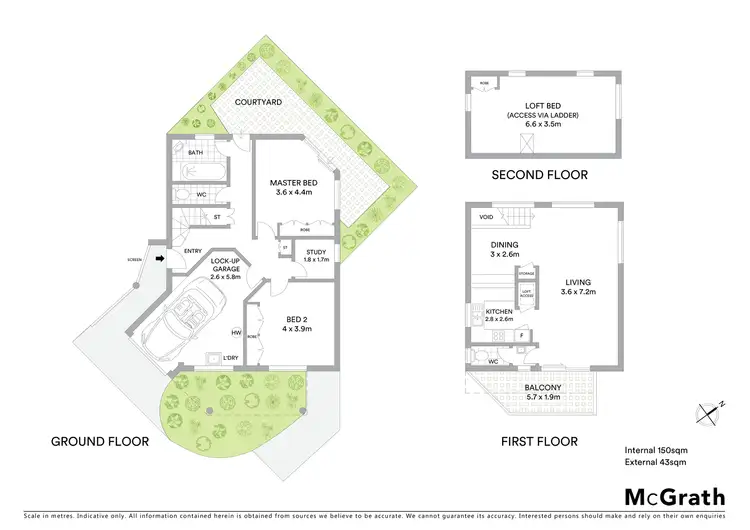 Floorplan of Homely apartment listing, 2/16 Sobraon Street, Sunrise Beach QLD 4567