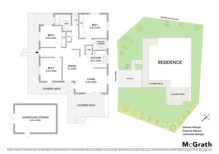 Floorplan of Homely house listing, 2 Bottlebrush Crescent, Suffolk Park NSW 2481