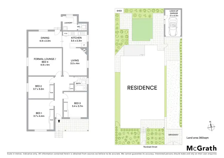 Floorplan of Homely house listing, 19 Randolph Street, Rosebery NSW 2018