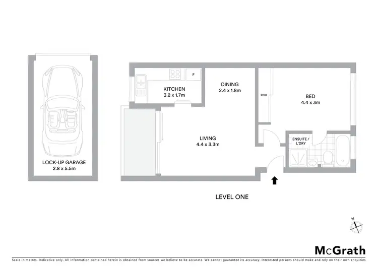 Floorplan of Homely apartment listing, 26/71 Avoca Street, Randwick NSW 2031