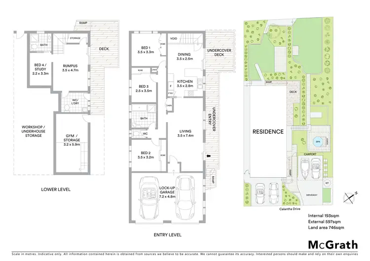 Floorplan of Homely house listing, 4 Calantha Drive, Wyoming NSW 2250