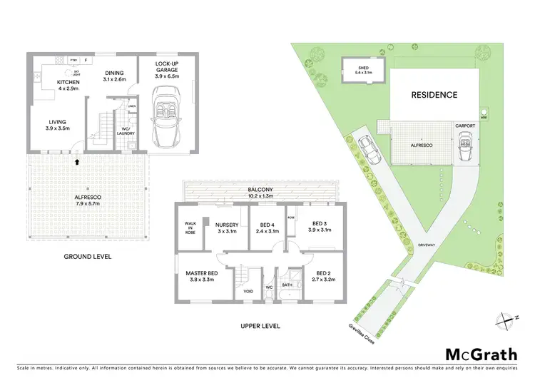 Floorplan of Homely house listing, 11 Grevillea Close, Bossley Park NSW 2176