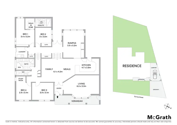 Floorplan of Homely house listing, 151 Dumas Street, Mckellar ACT 2617