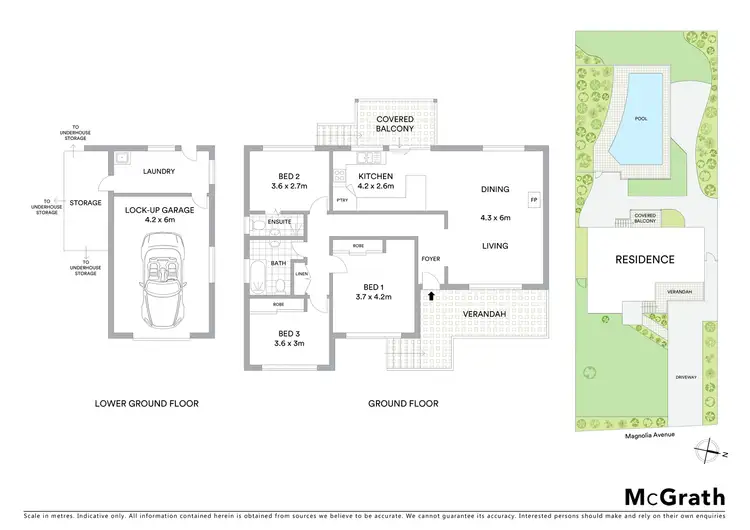 Floorplan of Homely house listing, 3 Magnolia Avenue, Epping NSW 2121