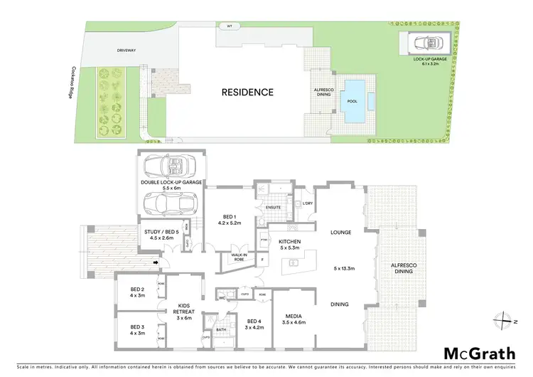 Floorplan of Homely house listing, 40 Cockatoo Ridge, Aberglasslyn NSW 2320