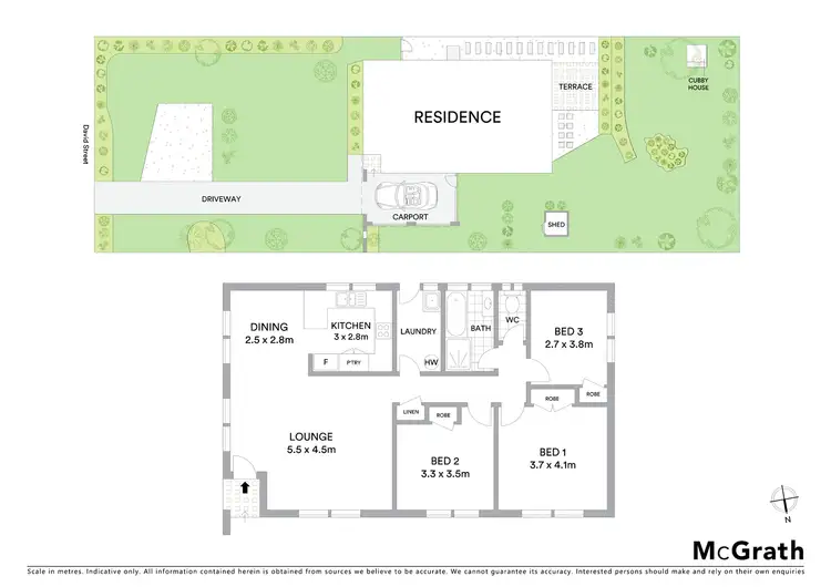 Floorplan of Homely house listing, 12 David Street, Wentworth Falls NSW 2782