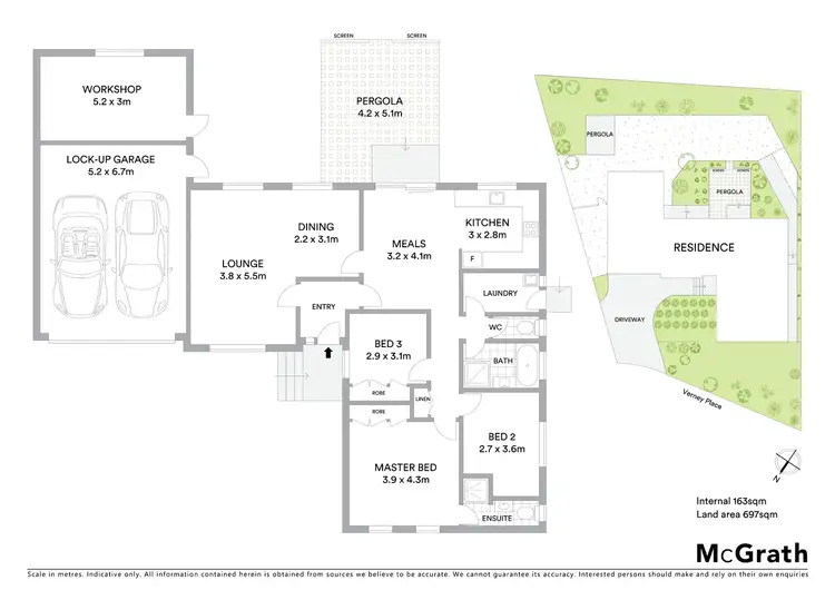 Floorplan of Homely house listing, 8 Verney Place, Gowrie ACT 2904