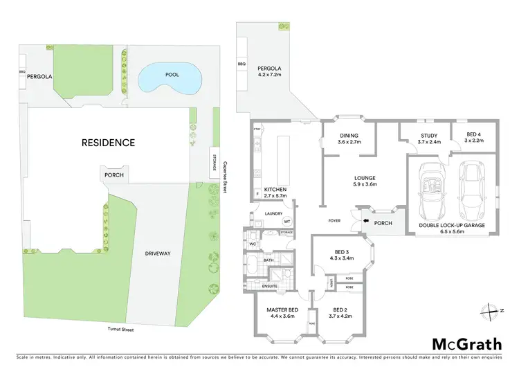 Floorplan of Homely house listing, 8 Tumut Street, Ruse NSW 2560