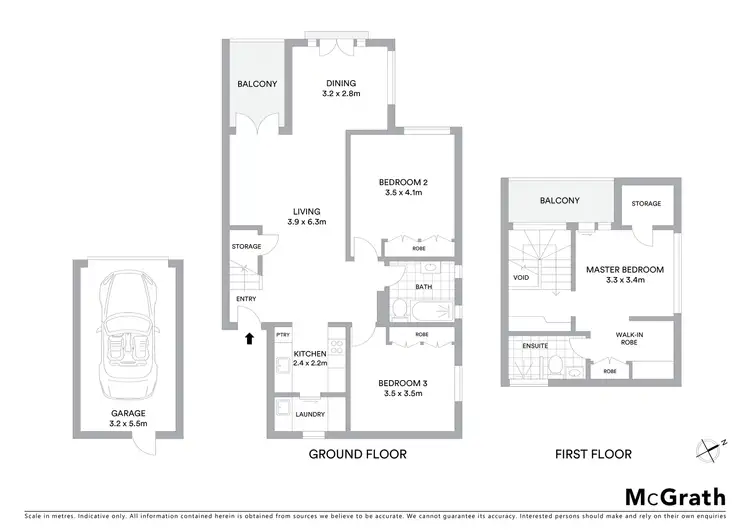 Floorplan of Homely apartment listing, 6/15 Barry Street, Clovelly NSW 2031