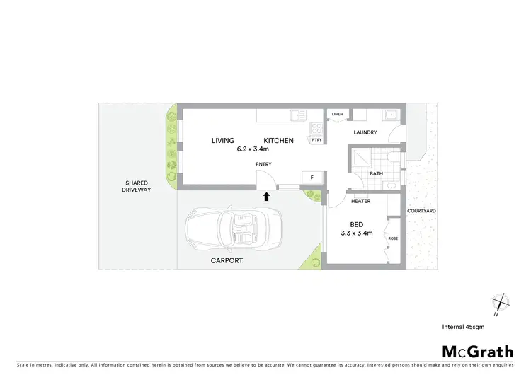 Floorplan of Homely unit listing, 4/40-42 Calder Street, Manifold Heights VIC 3218