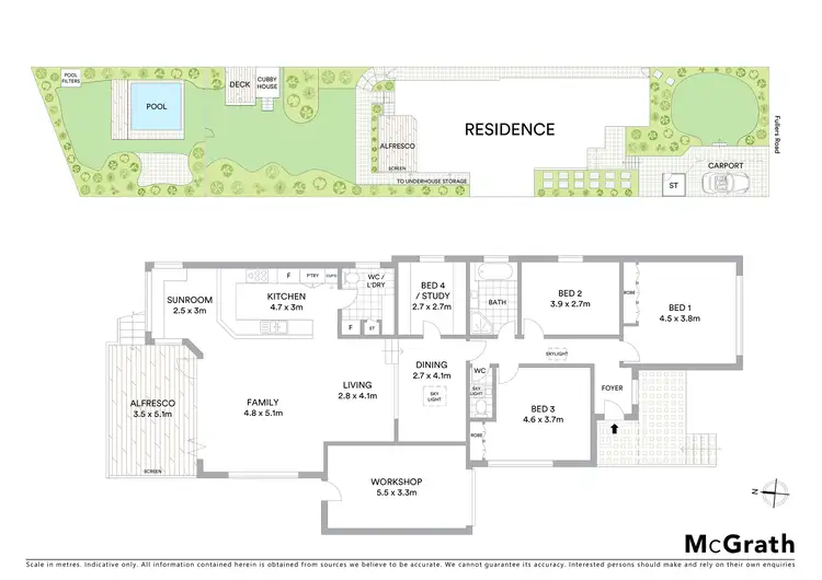 Floorplan of Homely house listing, 211 Fullers Road, Chatswood NSW 2067