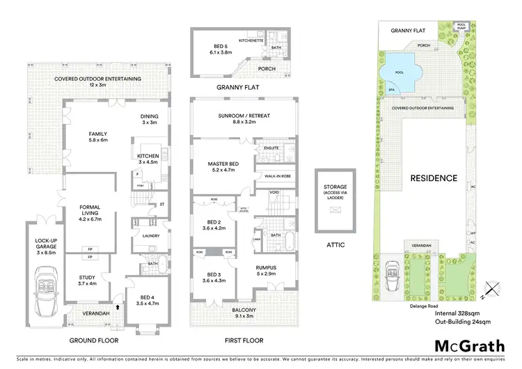 Floorplan of Homely house listing, 52 Delange Road, Putney NSW 2112