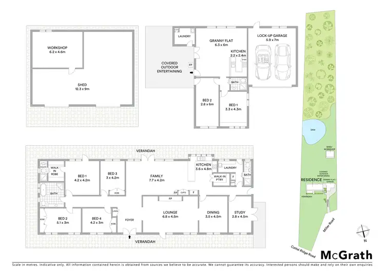Floorplan of Homely house listing, 6 Miller Road, Glenorie NSW 2157