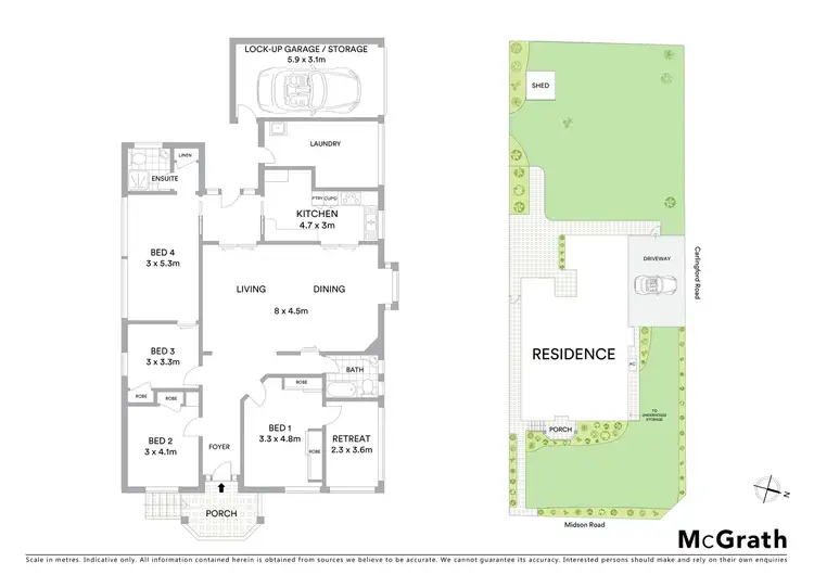 Floorplan of Homely house listing, 151 Midson Road, Epping NSW 2121