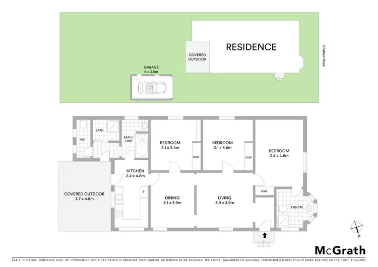 Floorplan of Homely house listing, 12 Chatham Road, Georgetown NSW 2298