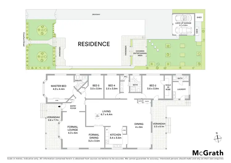 Floorplan of Homely house listing, 80 Crawford Road, Brighton-le-sands NSW 2216