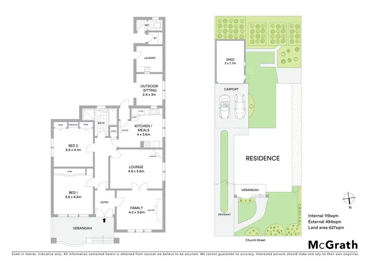 Floorplan of Homely house listing, 181 Church Street, Manifold Heights VIC 3218