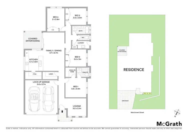Floorplan of Homely house listing, 9 Marchment Street, Thrumster NSW 2444