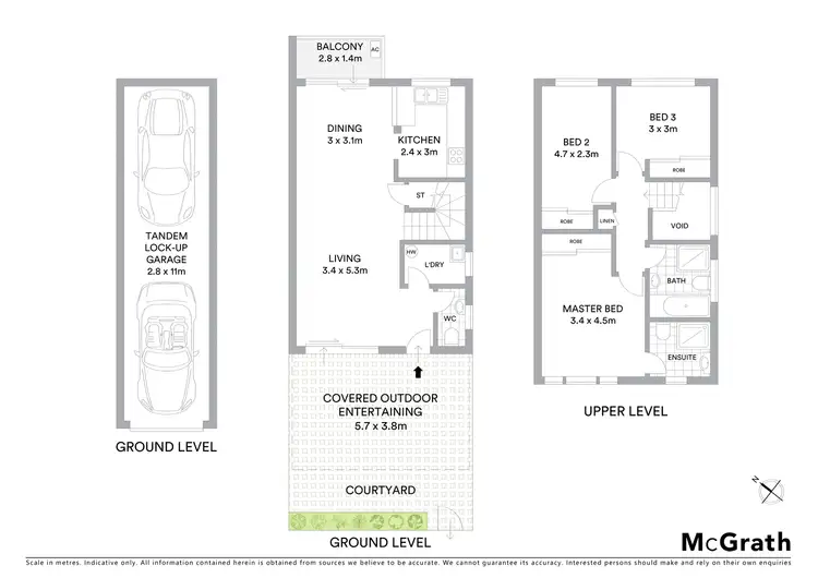 Floorplan of Homely townhouse listing, 59/8-12 Freeman Place, Carlingford NSW 2118