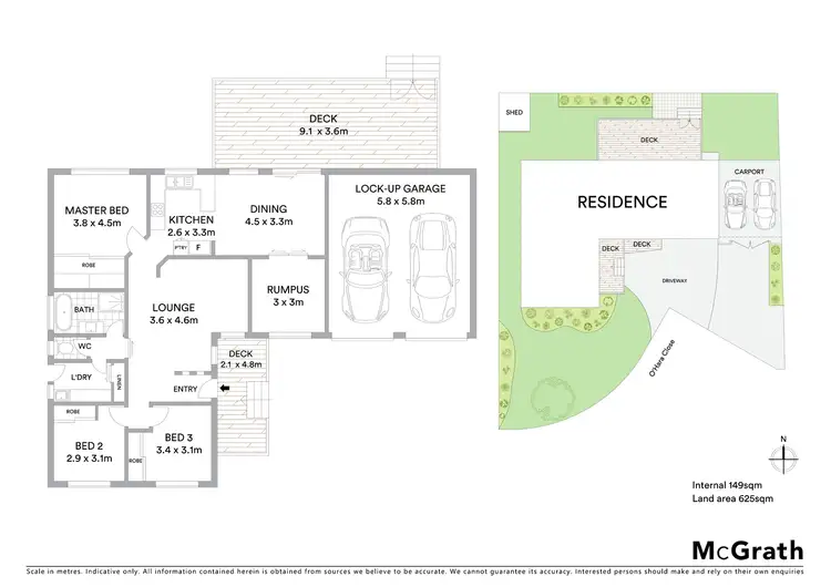 Floorplan of Homely house listing, 15 O'Hara Close, Gordon ACT 2906