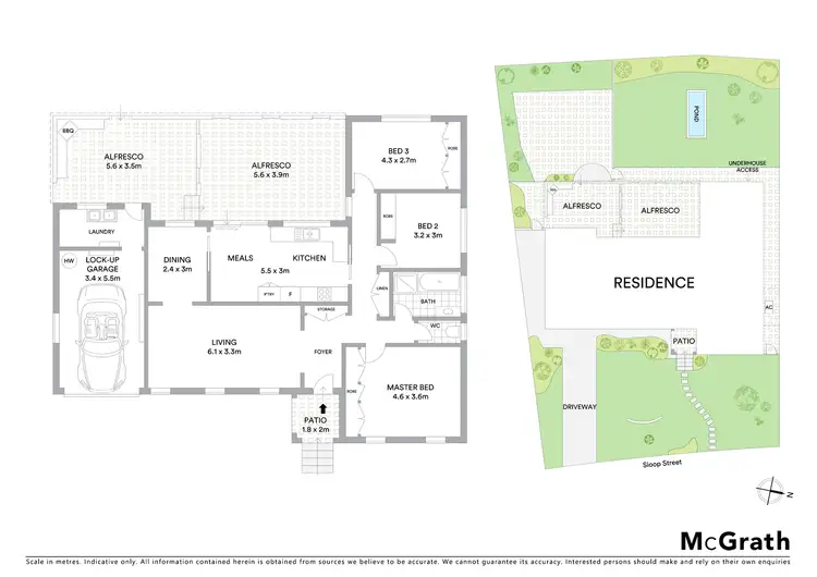 Floorplan of Homely house listing, 18 Sloop Street, Seven Hills NSW 2147