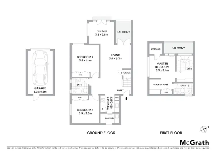Floorplan of Homely apartment listing, 5/15 Barry Street, Clovelly NSW 2031