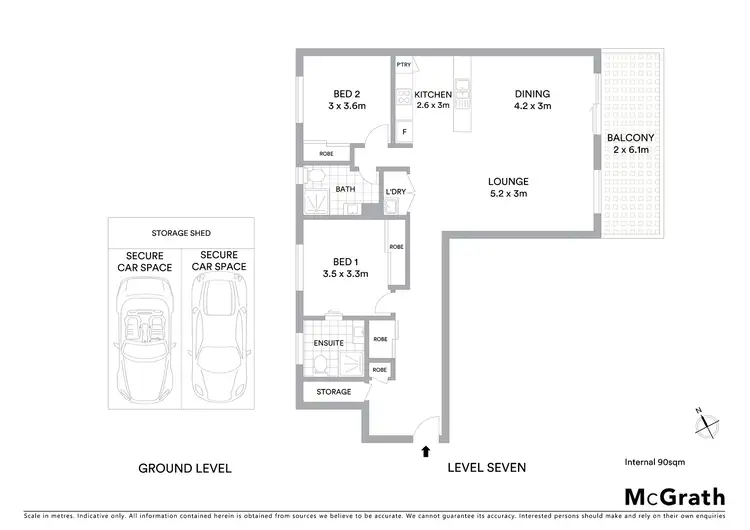 Floorplan of Homely apartment listing, 58/28 Mort Street, Braddon ACT 2612
