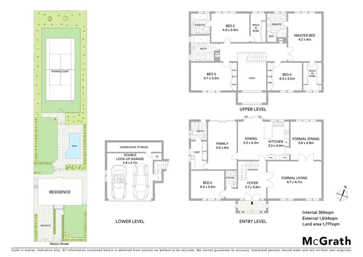 Floorplan of Homely house listing, 18 Nelson Street, Gordon NSW 2072