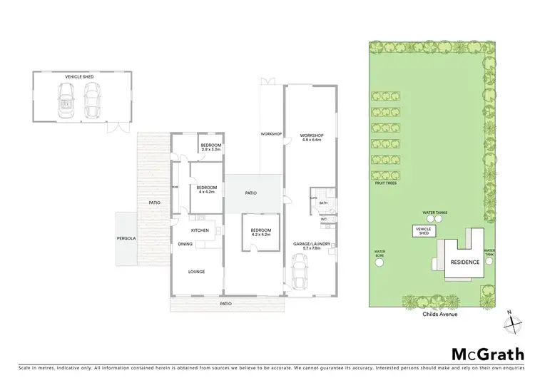 Floorplan of Homely rural property listing, 35 Childs Avenue, Bouldercombe QLD 4702