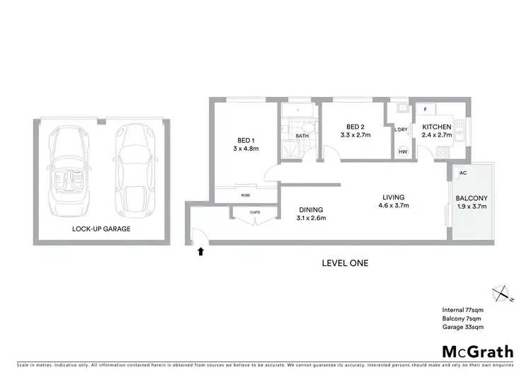 Floorplan of Homely apartment listing, 6/58 Maxim Street, West Ryde NSW 2114