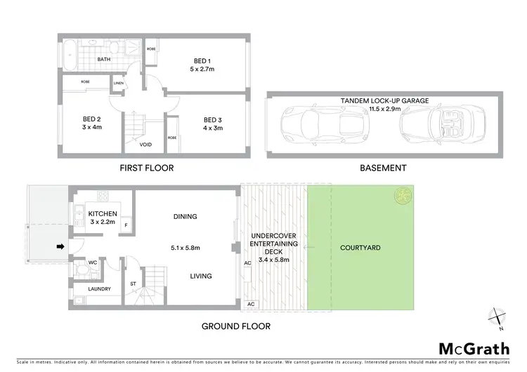 Floorplan of Homely townhouse listing, 66/465 The Boulevarde, Kirrawee NSW 2232