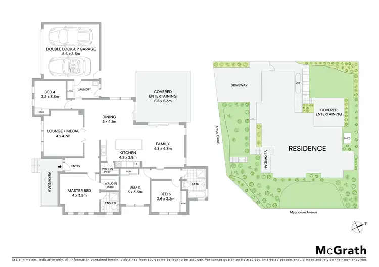 Floorplan of Homely house listing, 2 Aotus Circuit, Mount Annan NSW 2567