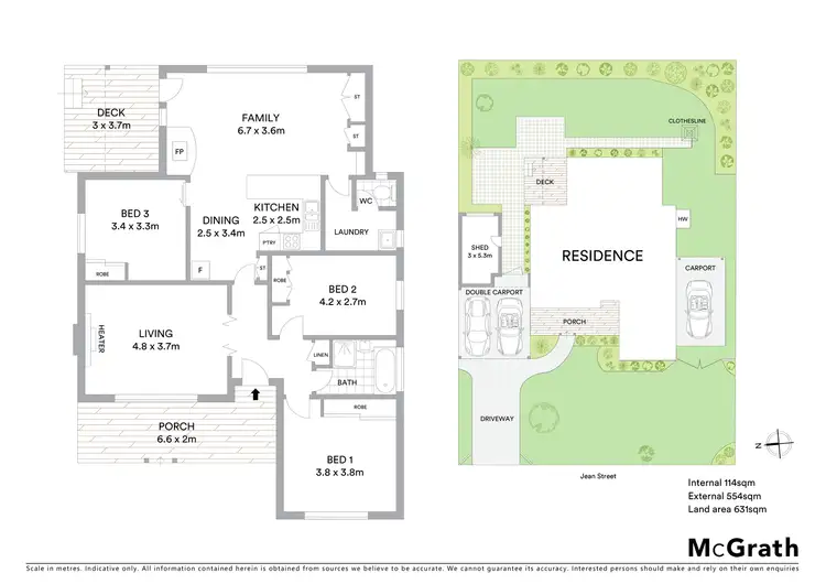 Floorplan of Homely house listing, 5 Jean Street, Forest Hill VIC 3131