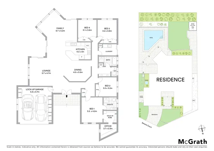 Floorplan of Homely house listing, 8 Serene Court, Sapphire Beach NSW 2450
