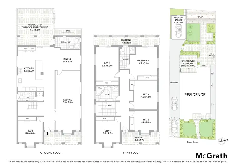 Floorplan of Homely house listing, 5 Mons Street, Condell Park NSW 2200