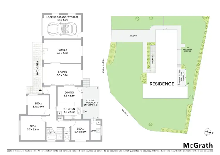 Floorplan of Homely house listing, 7A Douglass Avenue, Carlingford NSW 2118