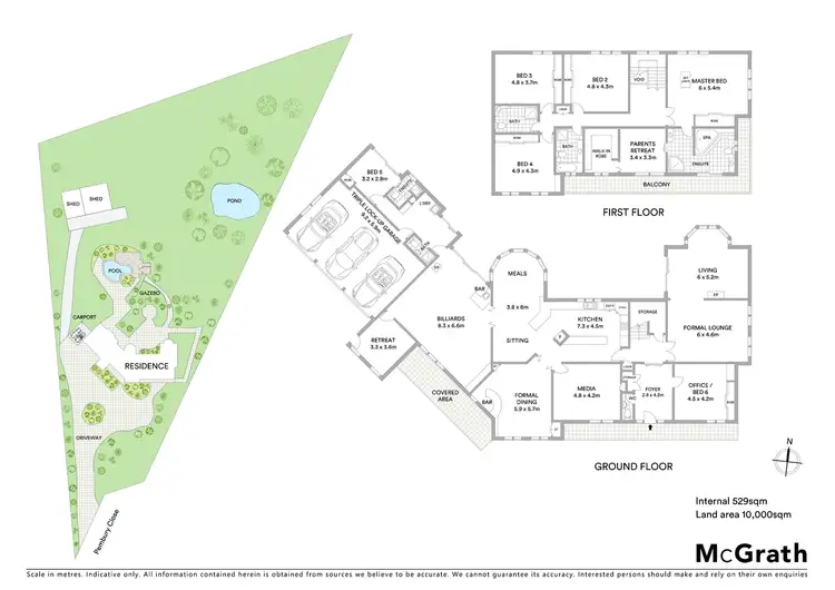 Floorplan of Homely house listing, 10 Pembury Close, Denham Court NSW 2565