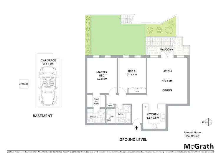 Floorplan of Homely apartment listing, 6/59 Wycombe Road, Neutral Bay NSW 2089